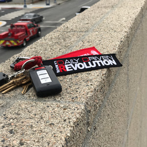 Team  Daily Driven Revolution - Jet Tag Key Chain